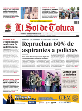Cover of El Sol de Toluca