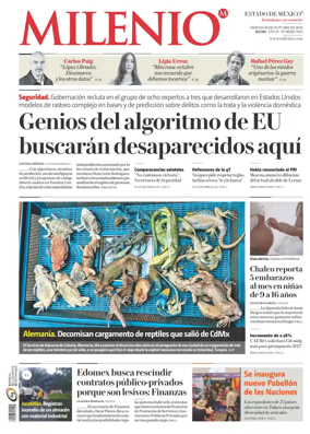 Cover of Milenio Edo de Mexico