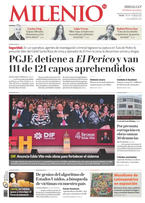 Cover of Milenio Hidalgo