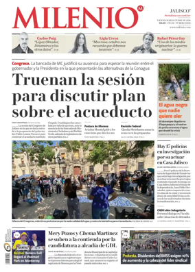 Cover of Milenio Jalisco