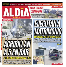 Cover of Periodico Al Dia (Irapuato)