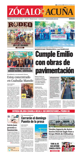 Cover of Zocalo Acuna