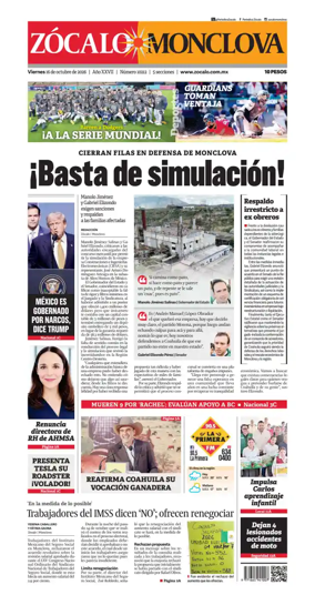 Cover of Zocalo Monclova