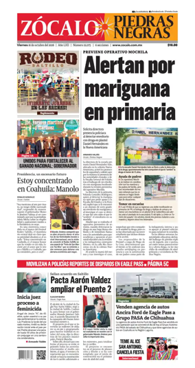 Cover of Zocalo Piedras Negras