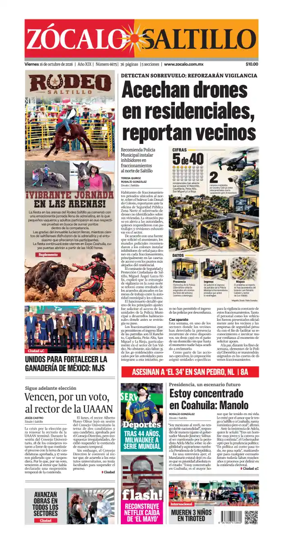Cover of Zocalo Saltillo