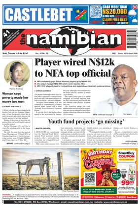 Cover of The Namibian