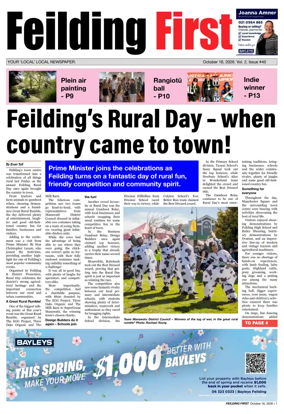 Cover of Feilding First