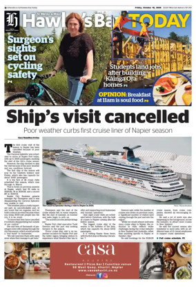 Cover of Hawke's Bay Today