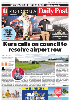 Cover of Rotorua Daily Post