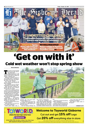 Cover of The Gisborne Herald