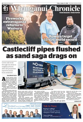 Cover of Whanganui Chronicle