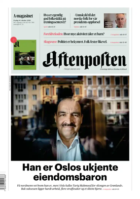 Cover of Aftenposten