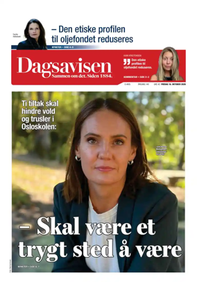 Cover of Dagsavisen