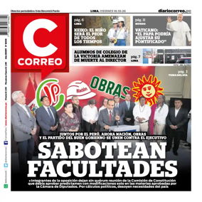 Cover of Diario Correo