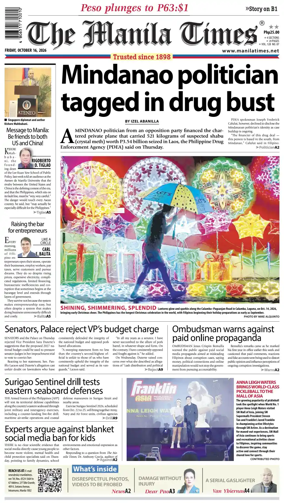 Cover of The Manila Times