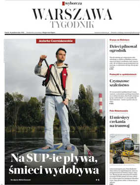 Cover of Gazeta Wyborcza Stoleczna