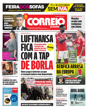 Cover of Correio da Manha