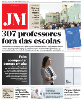 Cover of Jornal Madeira