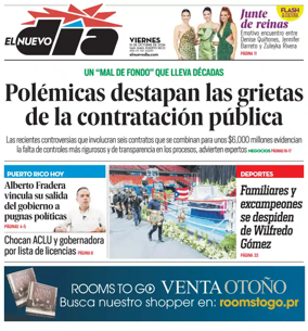 Cover of El Nuevo Dia
