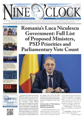 Cover of Nine o clock (Romania) Daily
