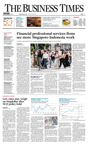 Cover of The Business Times