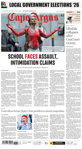 Cover of Cape Argus