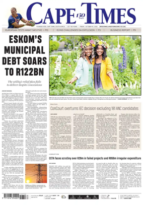 Cover of Cape Times