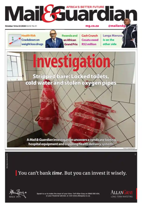 Cover of Mail & Guardian