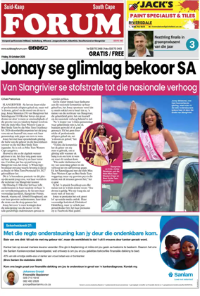 Cover of Suid-Kaap FORUM