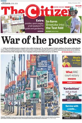 Cover of The Citizen (Gauteng)