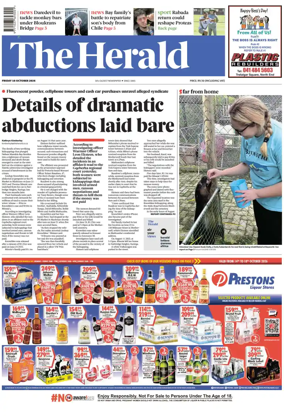 Cover of The Herald (South Africa)