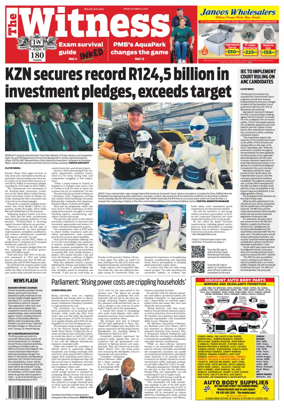 Cover of The Witness (South Africa)