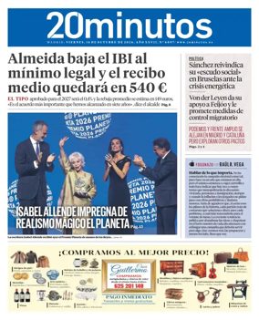 Cover of 20 Minutos Madrid