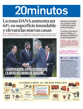 Cover of 20 Minutos Valencia