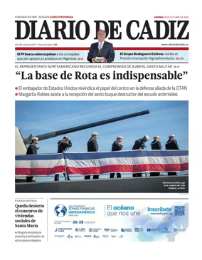 Cover of Diario de Cadiz