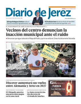 Cover of Diario de Jerez