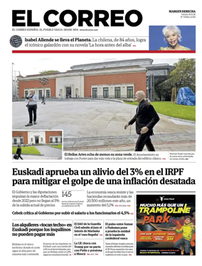 Cover of El Correo (Margen derecha)