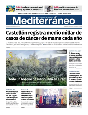 Cover of El Periodico Mediterraneo