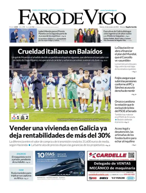 Cover of Faro de Vigo