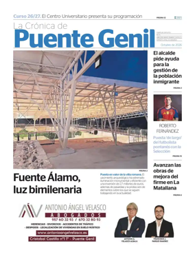 Cover of La Cronica de Puente Genil