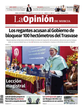 Cover of La Opinion de Murcia