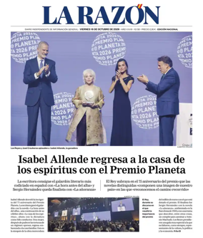 Cover of La Razon (1st Edition)