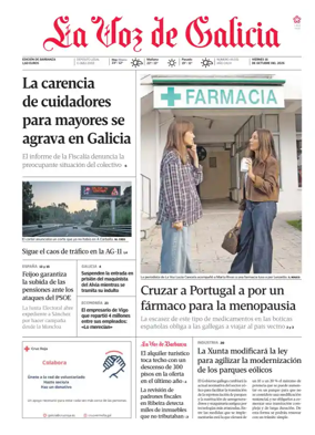 Cover of La Voz de Galicia (Barbanza)