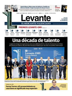 Cover of Levante EMV (Safor)