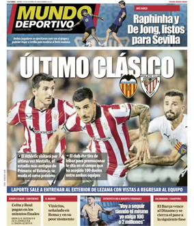 Cover of Mundo Deportivo (Bizkaia-Araba)