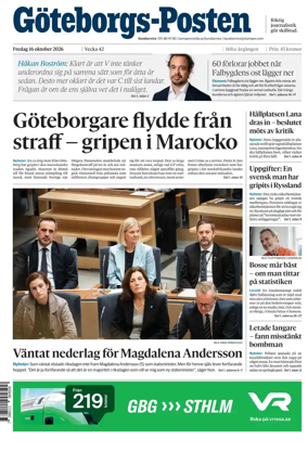 Cover of Goteborgs-Posten