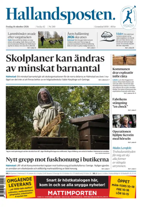 Cover of Hallandsposten