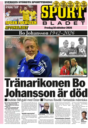 Cover of Sportbladet