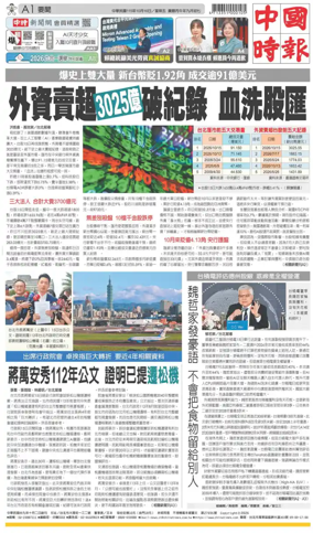 Cover of China Times