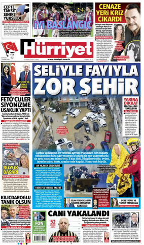 Cover of Hurriyet
